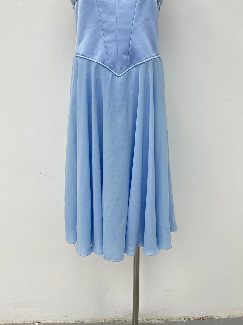 Periwinkle Floral Lyrical Dress
