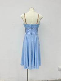 Periwinkle Floral Lyrical Dress