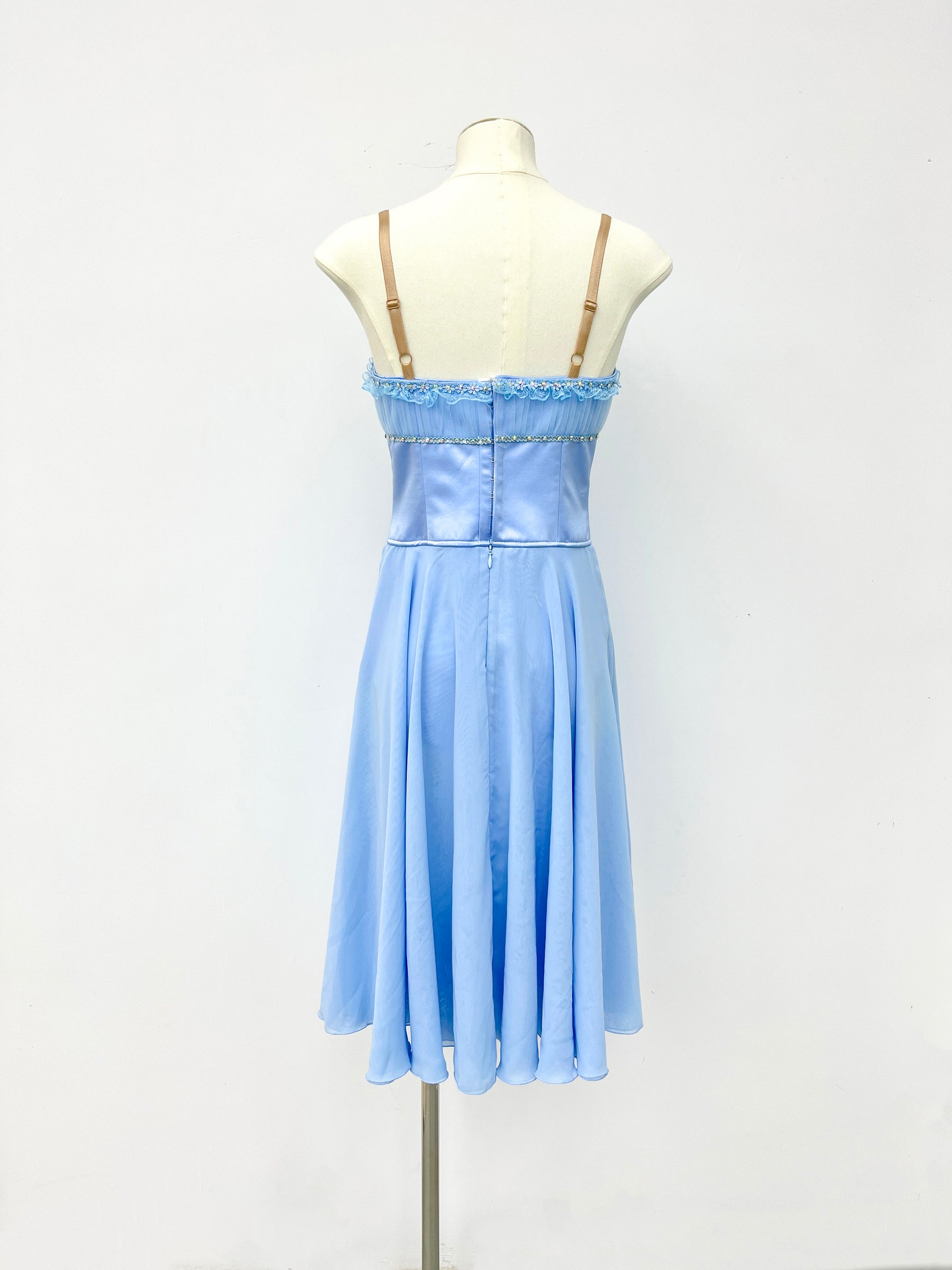 Periwinkle Floral Lyrical Dress