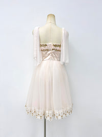 Ivory Gold Romantic Ballet Dress