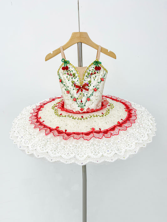 Classical Ivory Ruby Rose Tutu