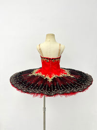 Scarlet Midnight Gold Classical Tutu