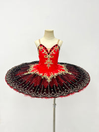Scarlet Midnight Gold Classical Tutu