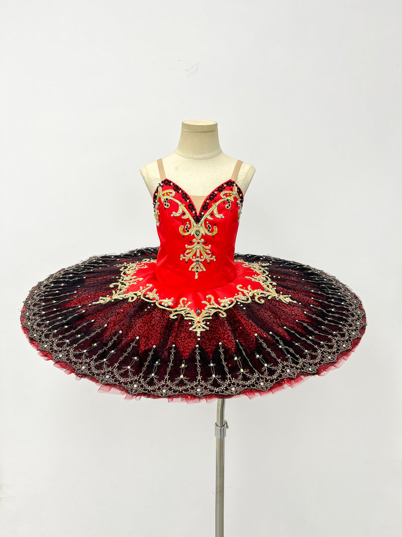 Scarlet Midnight Gold Classical Tutu
