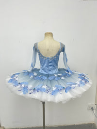 Blue Blossom Long-Sleeve Classical Tutu
