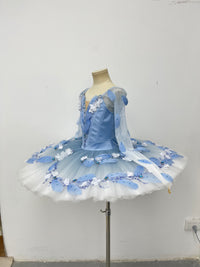 Blue Blossom Long-Sleeve Classical Tutu