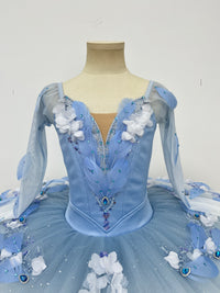 Blue Blossom Long-Sleeve Classical Tutu