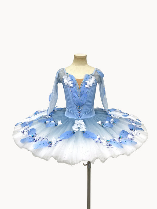 Blue Blossom Long-Sleeve Classical Tutu