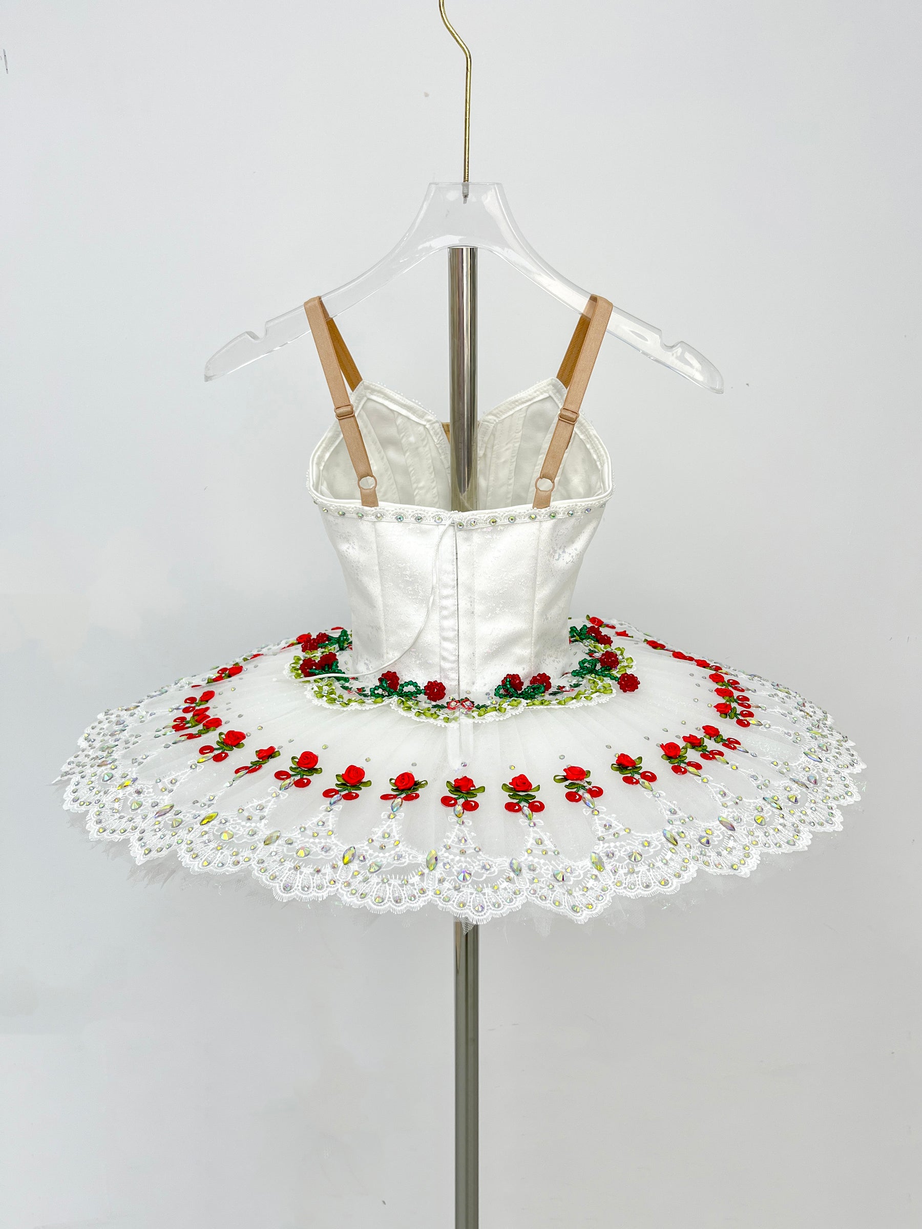 White Rose Garden Classical Tutu