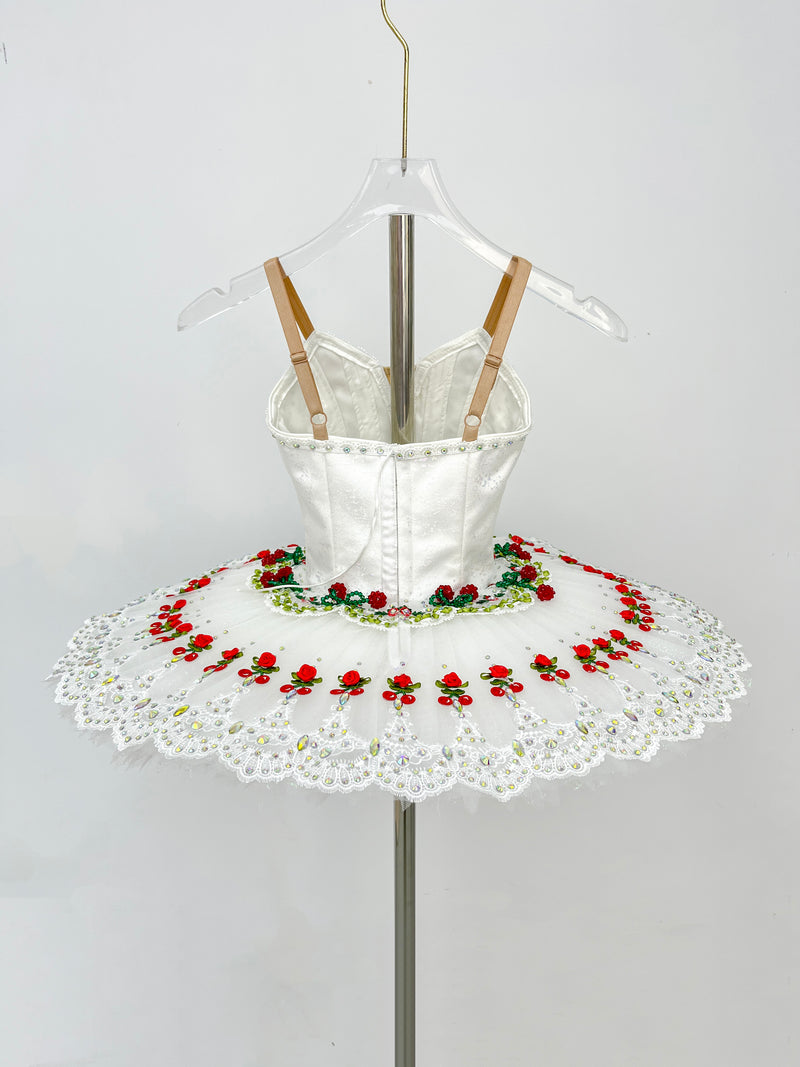 White Rose Garden Classical Tutu