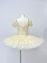 Ivory Blush Floral Classical Tutu