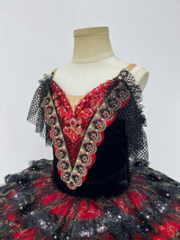 Crimson Noir Ruffle Classical Tutu V1 & V2