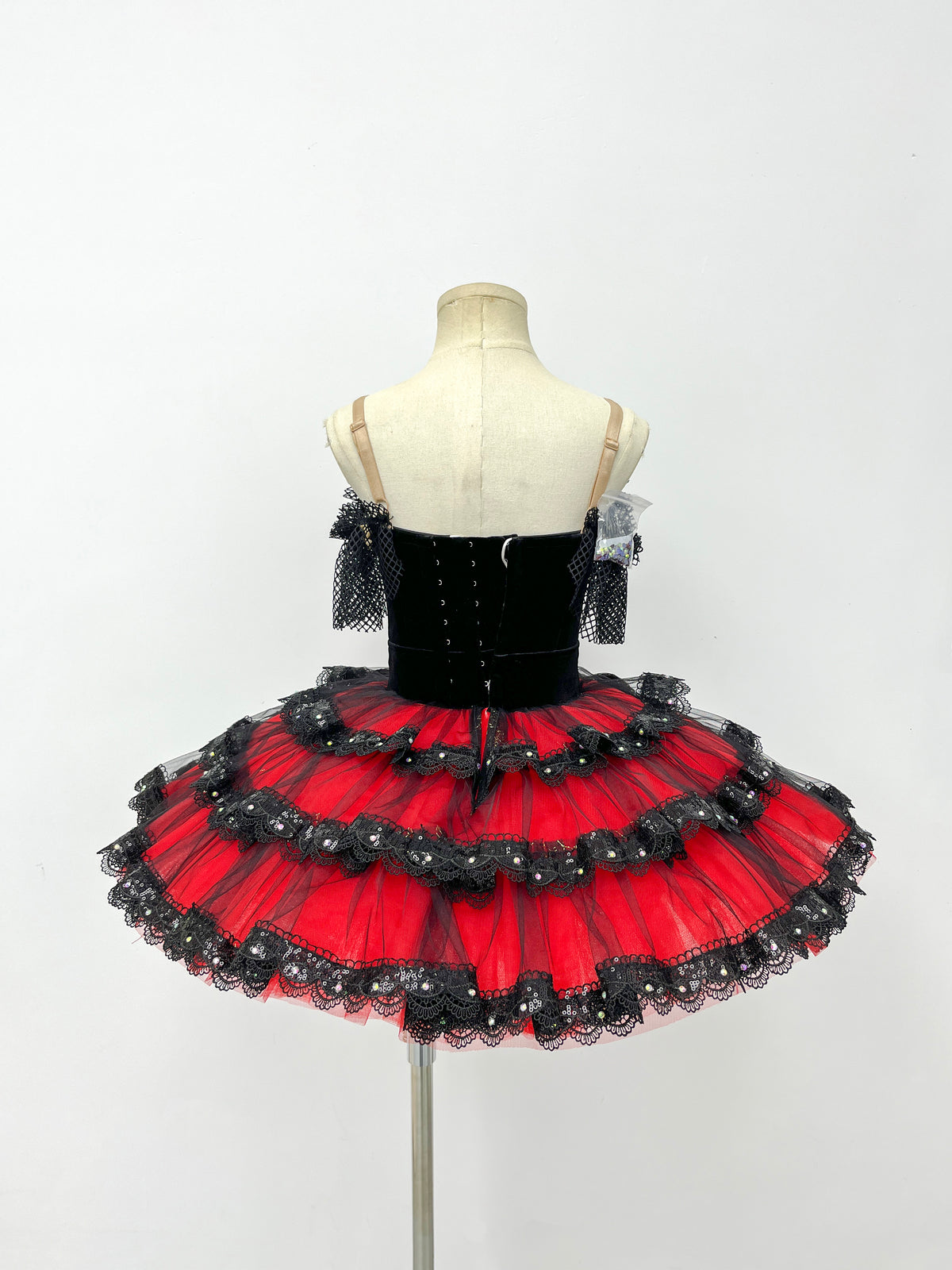 Crimson Noir Ruffle Classical Tutu V1 & V2
