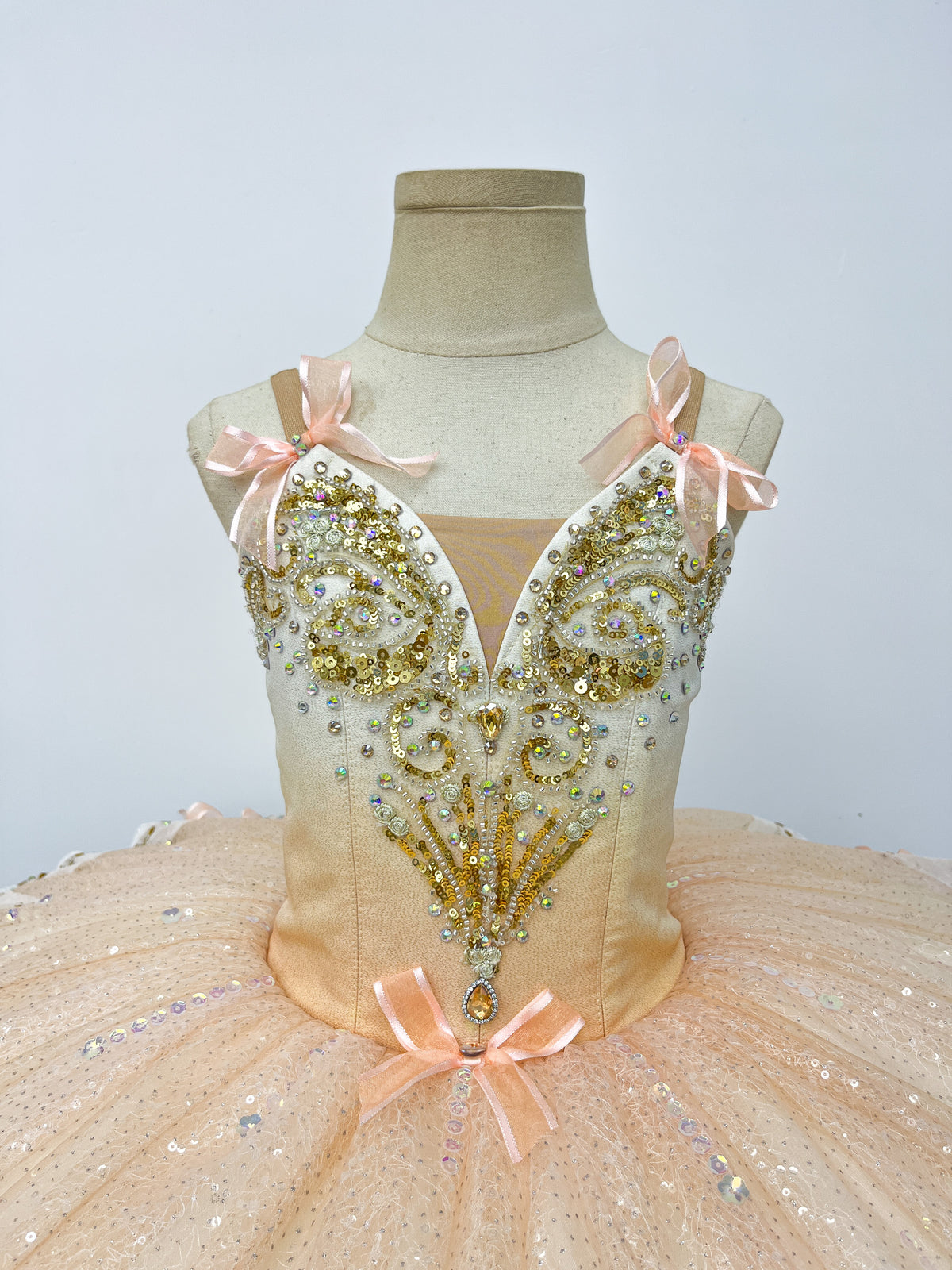Peach Champagne Jewel Classical Tutu