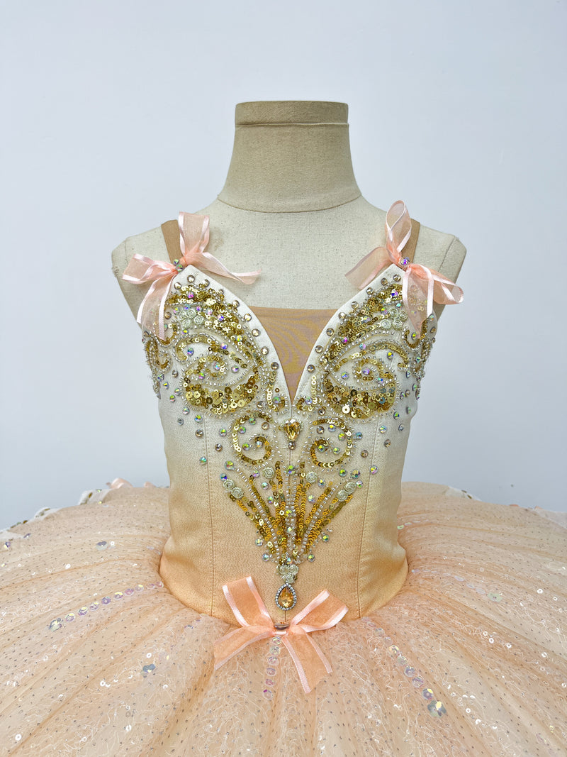 Peach Champagne Jewel Classical Tutu