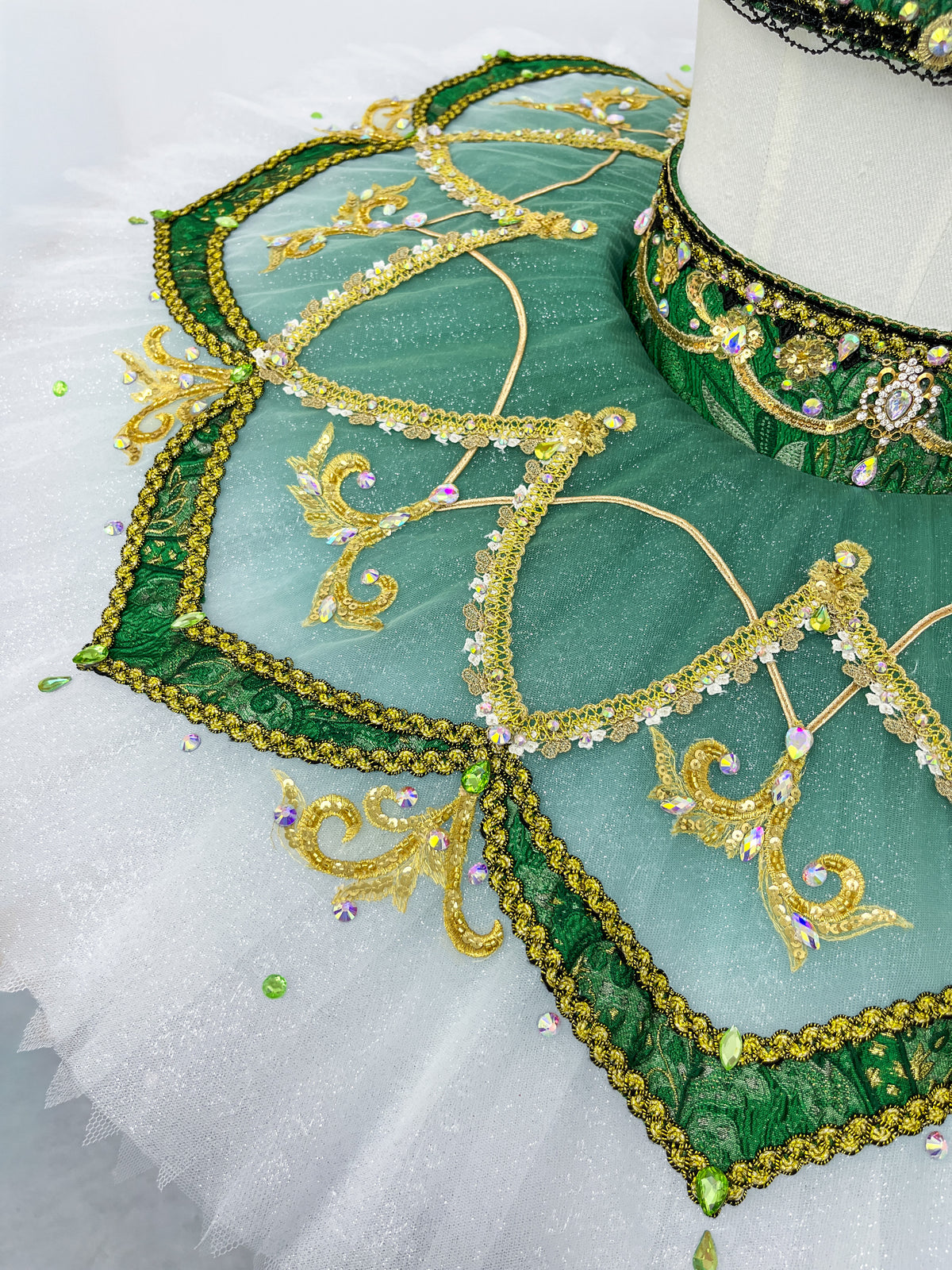 Emerald Gold Two-Piece Classical Tutu