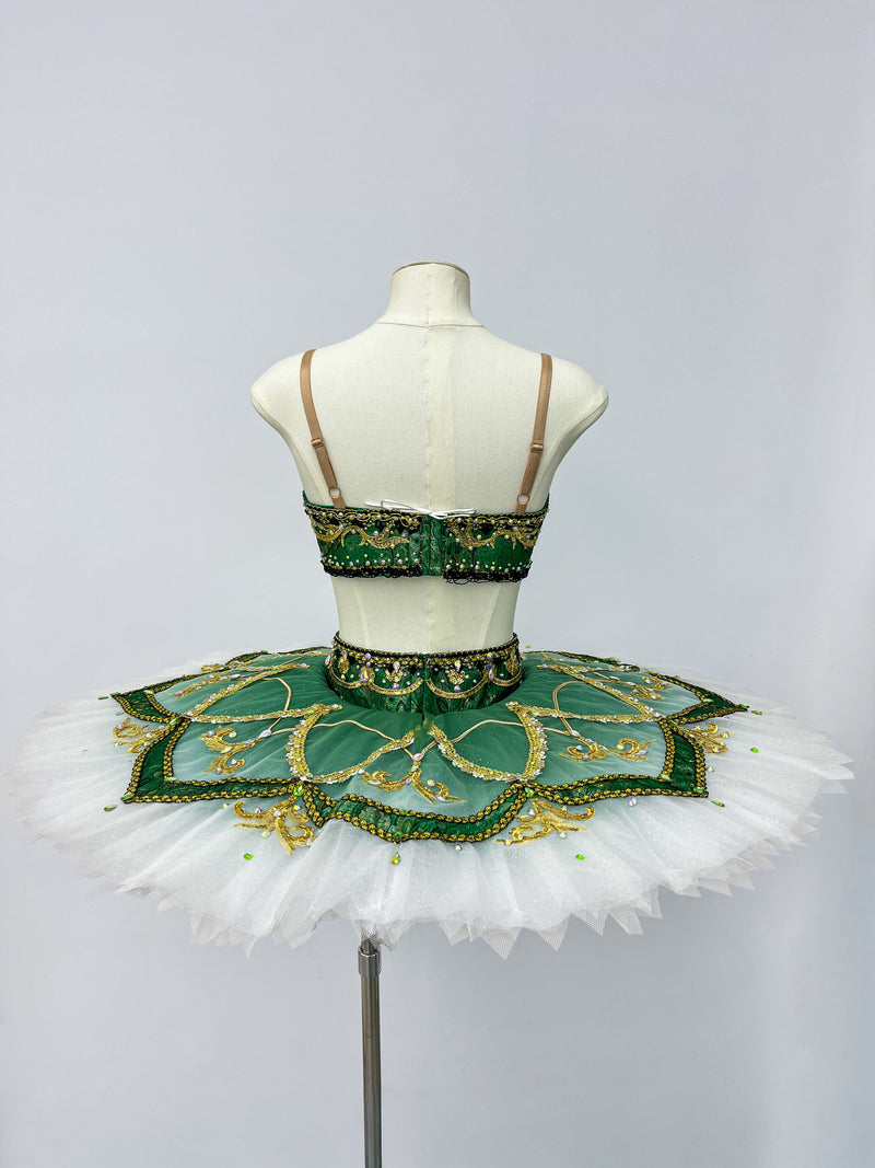 Emerald Gold Two-Piece Classical Tutu