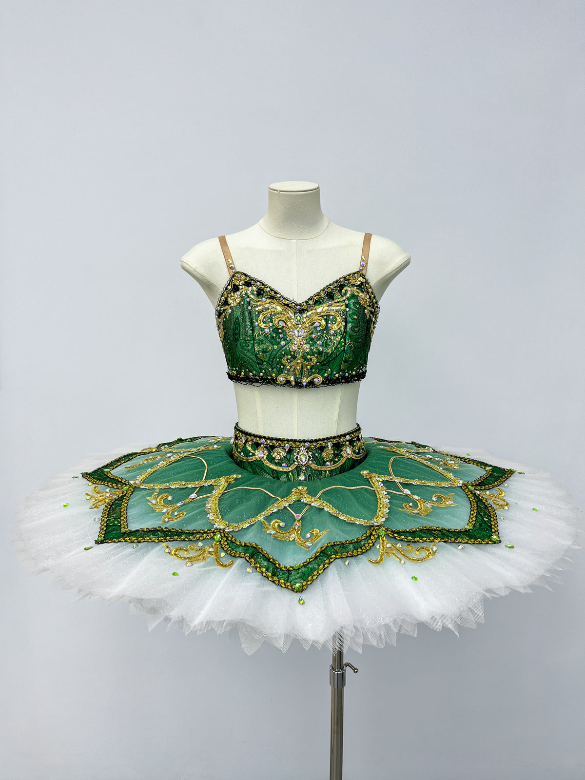 Emerald Gold Two-Piece Classical Tutu