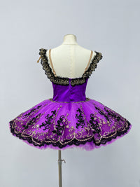 Royal Purple Black Lace Classical Tutu