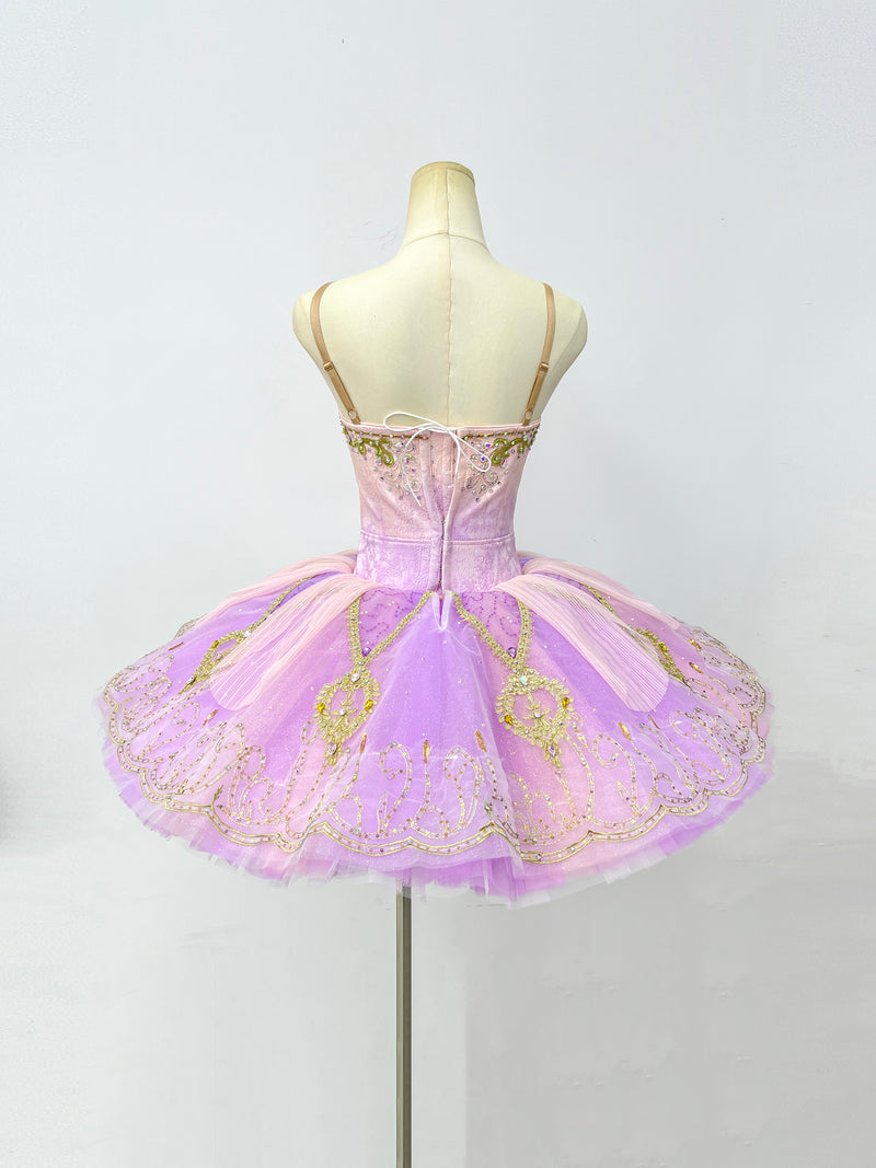 Lavender Gold Petal Classical Tutu