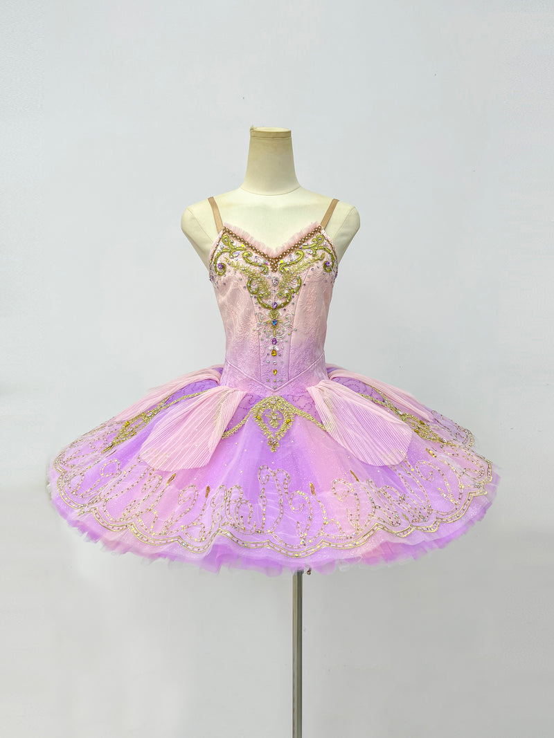 Lavender Gold Petal Classical Tutu