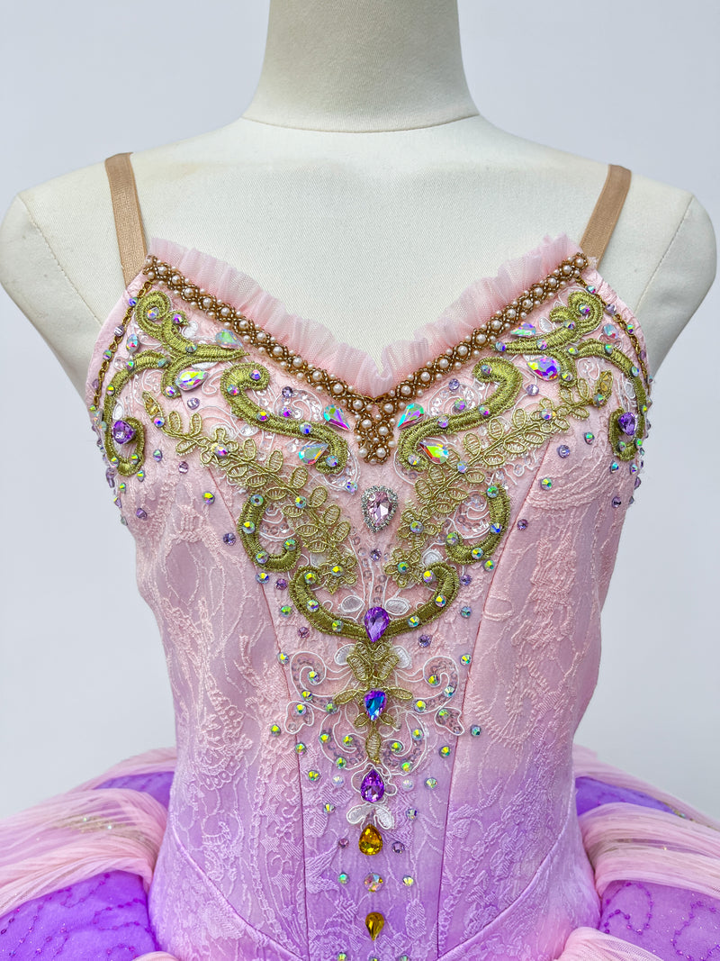 Lavender Gold Petal Classical Tutu