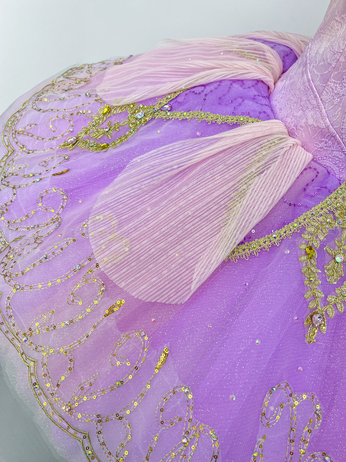 Lavender Gold Petal Classical Tutu