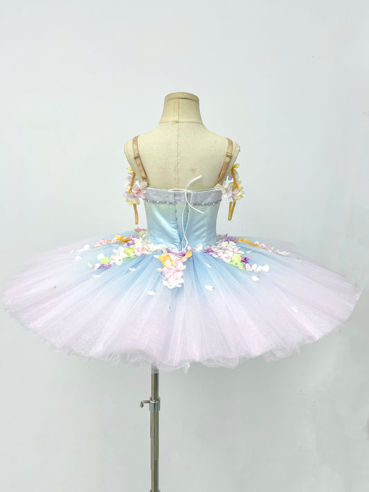 Classical Pastel Hydrangea Tutu