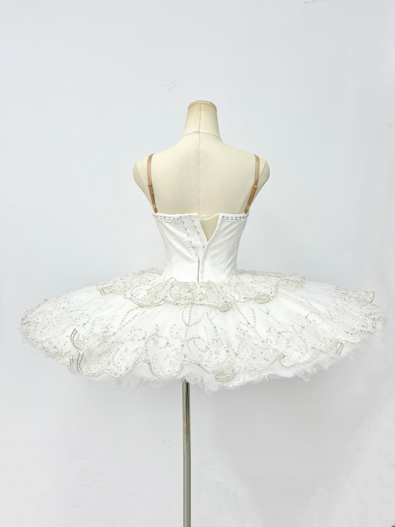 Snow White Crystal Lace Classical Tutu