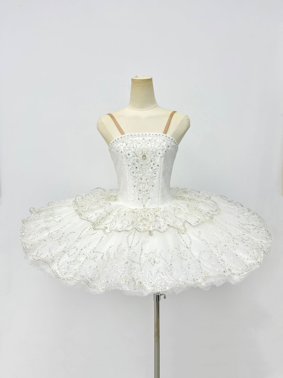 Snow White Crystal Lace Classical Tutu