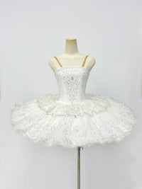 Snow White Crystal Lace Classical Tutu