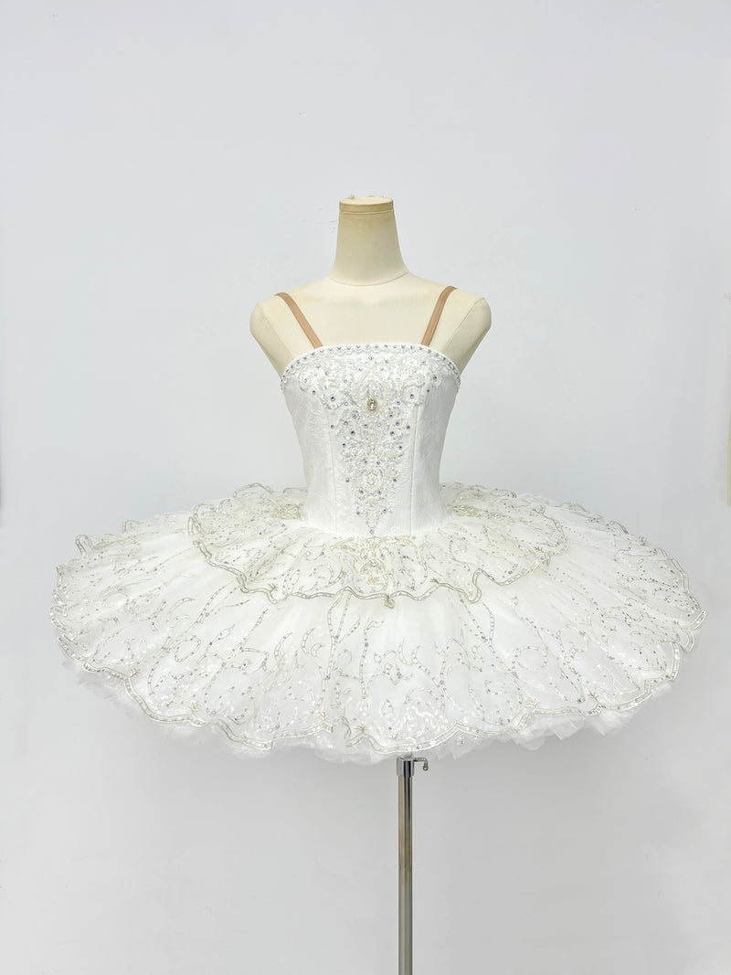 Snow White Crystal Lace Classical Tutu