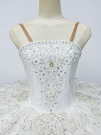 Snow White Crystal Lace Classical Tutu