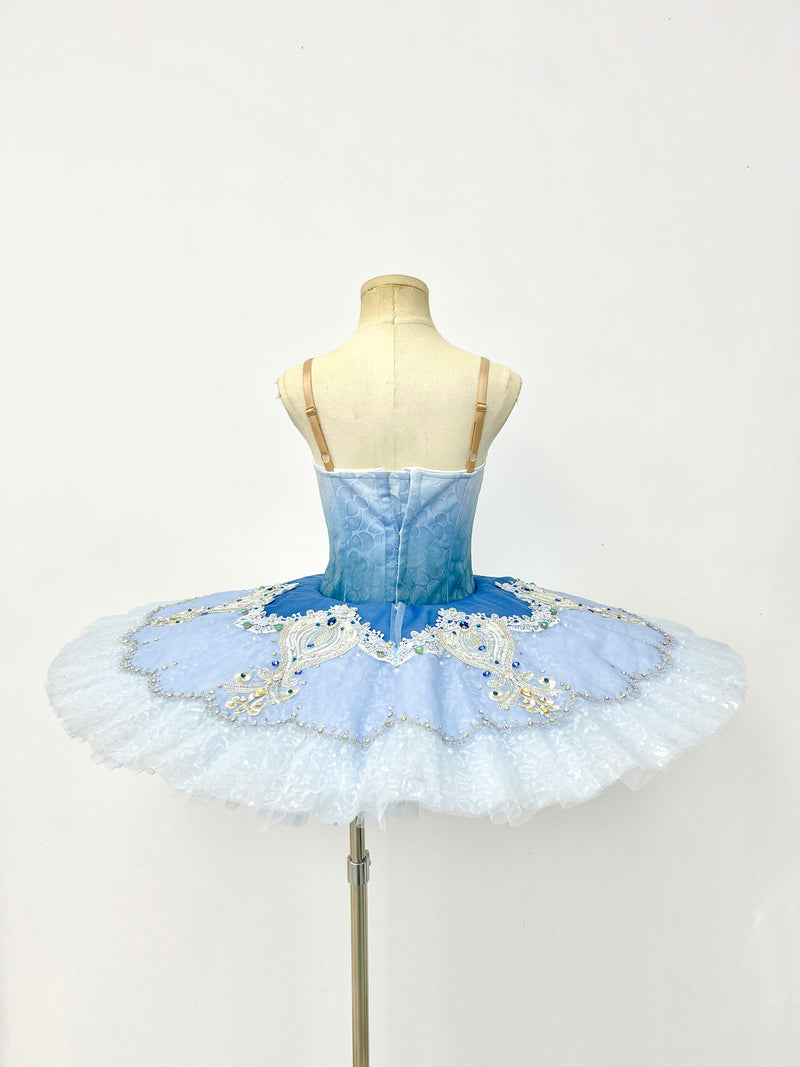 Ice Blue Silver Jewel Classical Tutu