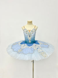 Ice Blue Silver Jewel Classical Tutu