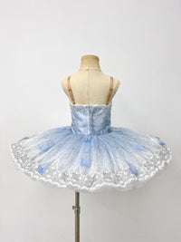 Powder Blue Silver Lace Classical Tutu