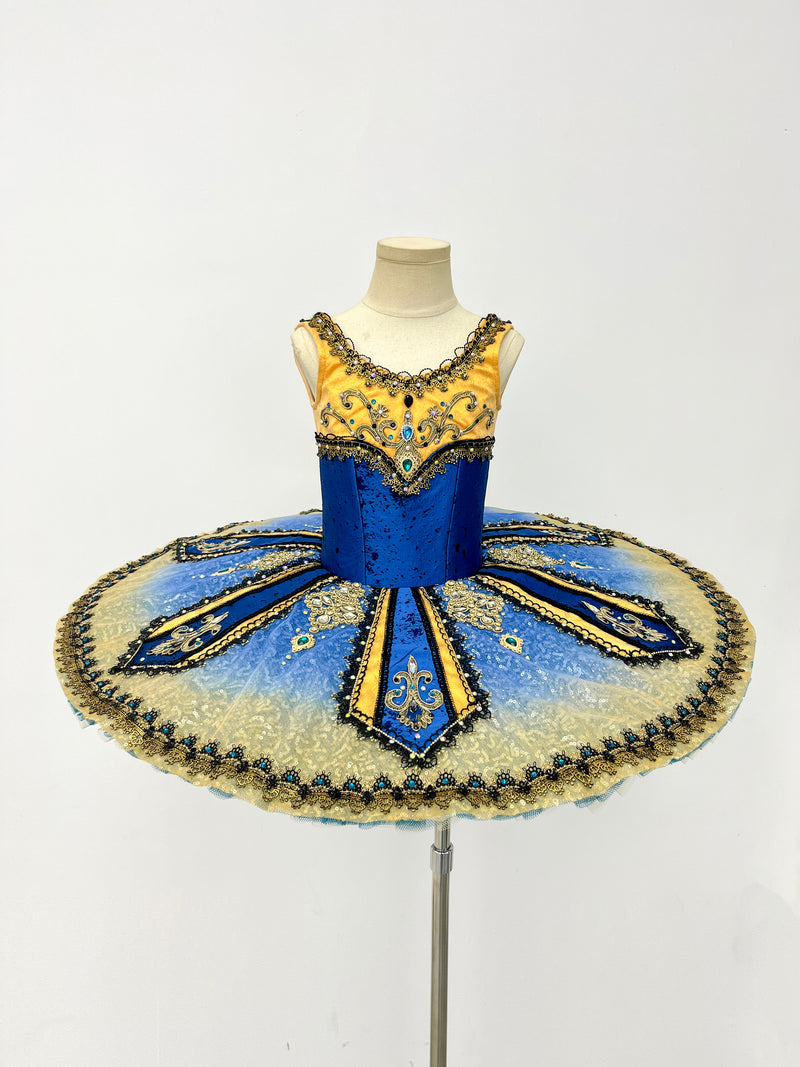 Sapphire Gold Baroque Classical Tutu