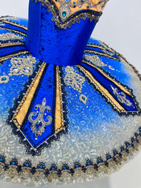 Sapphire Gold Baroque Classical Tutu