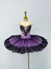 Violet Black Lace Classical Tutu