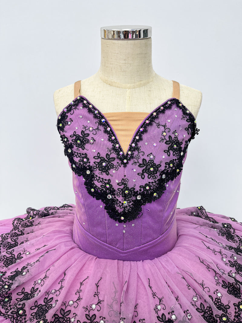Orchid Black Lace Classical Tutu