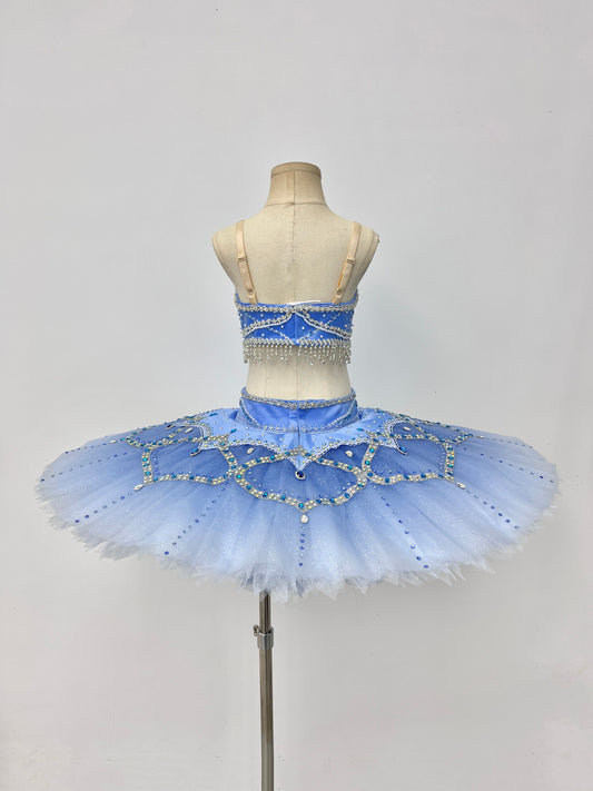 Classical Silver Sky Tutu | Two-Piece