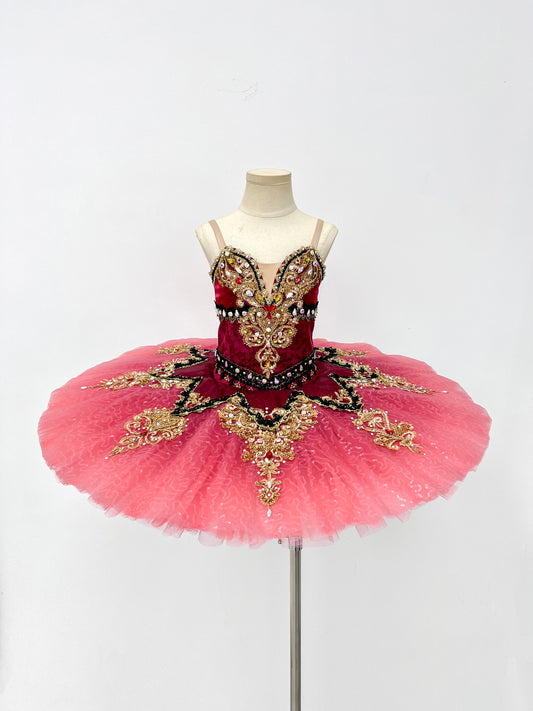 Classical Raspberry Baroque Tutu