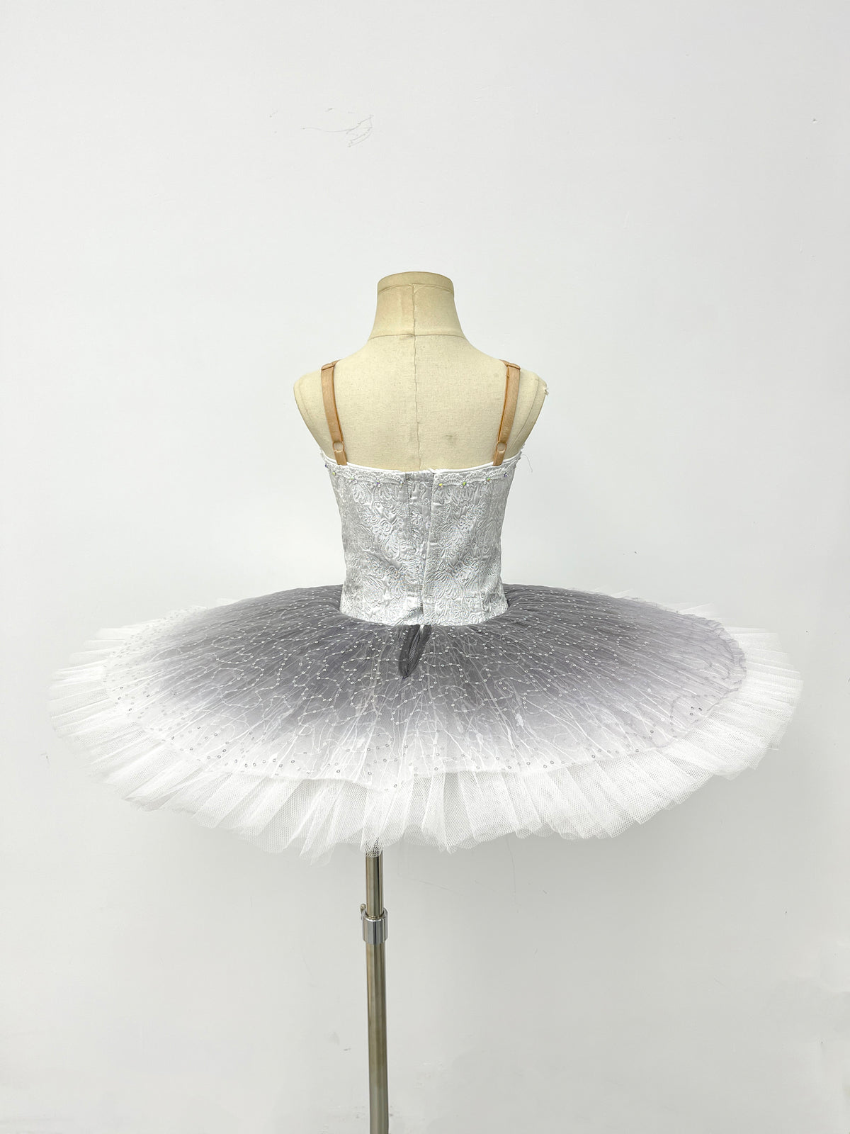 Silver Ombre Crystal Classical Tutu