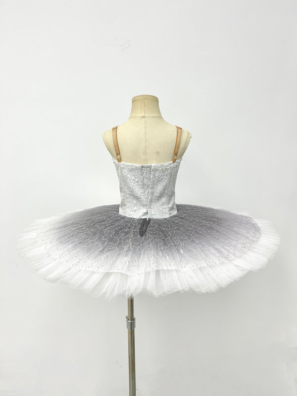 Silver Ombre Crystal Classical Tutu