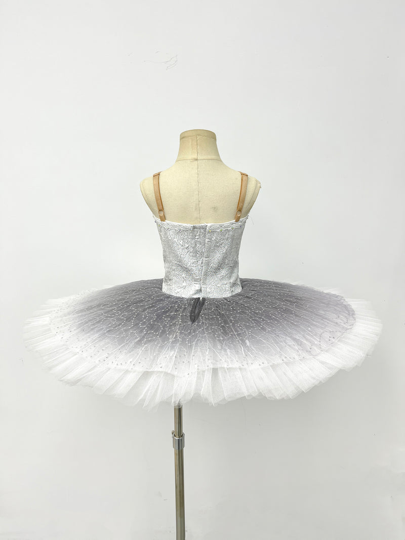 Silver Ombre Crystal Classical Tutu