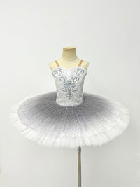 Silver Ombre Crystal Classical Tutu