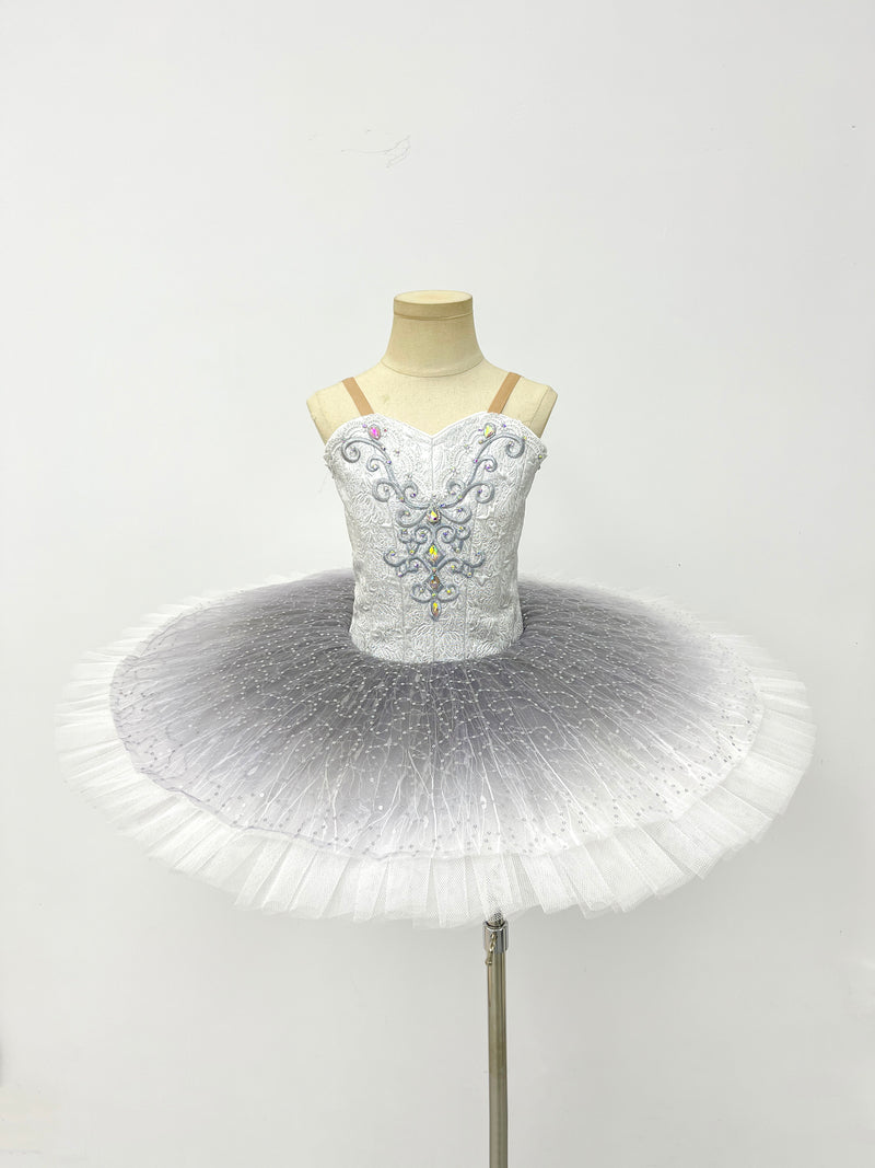 Silver Ombre Crystal Classical Tutu
