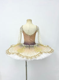 Champagne Gold Long-Sleeve Classical Tutu
