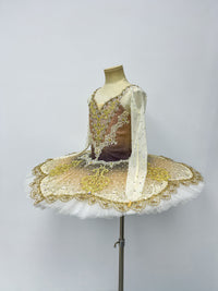 Champagne Gold Long-Sleeve Classical Tutu