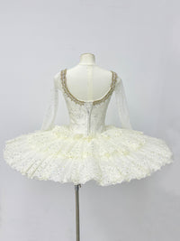 Ivory Gold Long-Sleeve Classical Tutu
